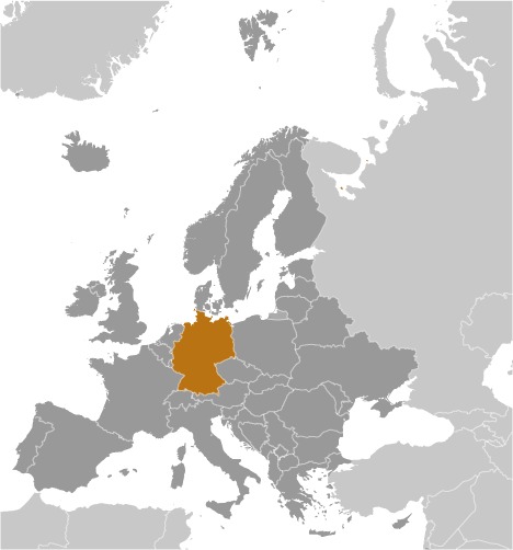 Germany Locator Map